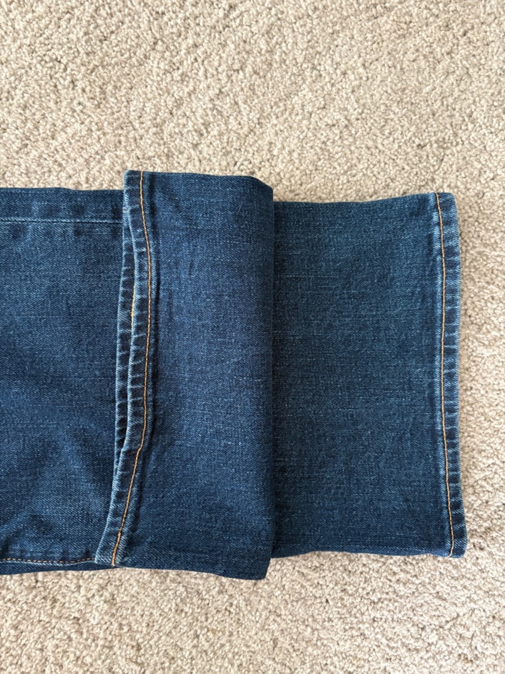 American Eagle Outfitters Men's Dark Blue Bootcut Jeans - Picture 10 of 10